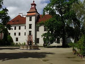 Třeboňský zámek - ubytování Třeboň
